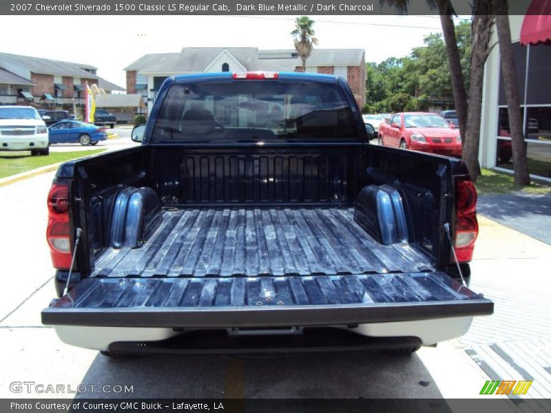 Dark Blue Metallic / Dark Charcoal 2007 Chevrolet Silverado 1500 Classic LS Regular Cab