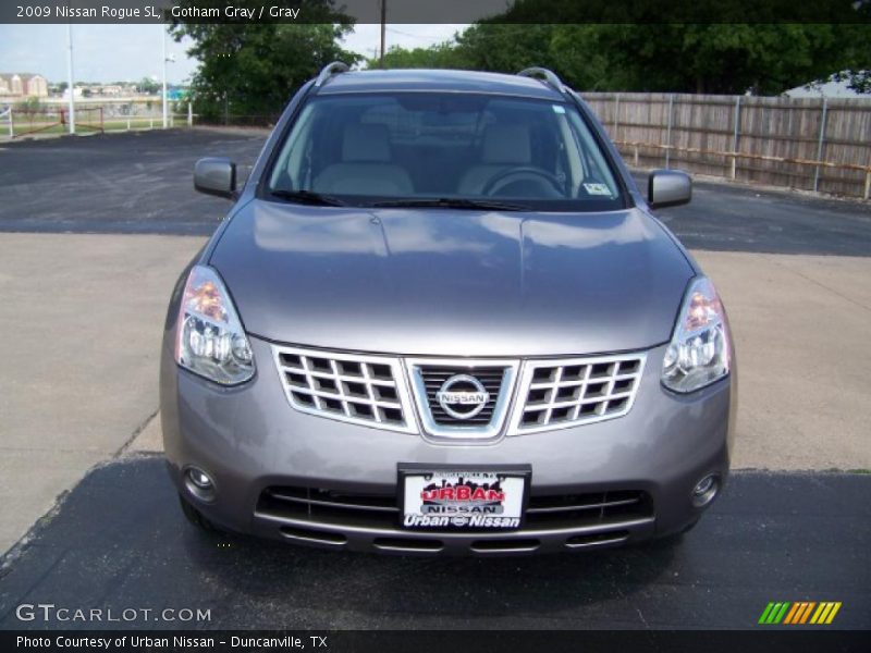 Gotham Gray / Gray 2009 Nissan Rogue SL