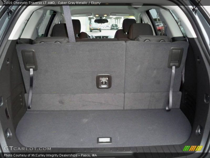 Cyber Gray Metallic / Ebony 2009 Chevrolet Traverse LT AWD