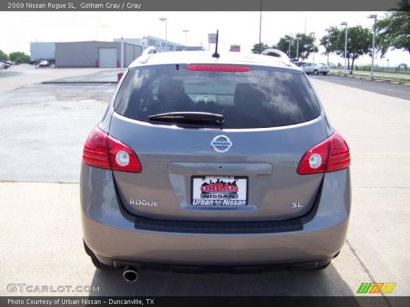 Gotham Gray / Gray 2009 Nissan Rogue SL