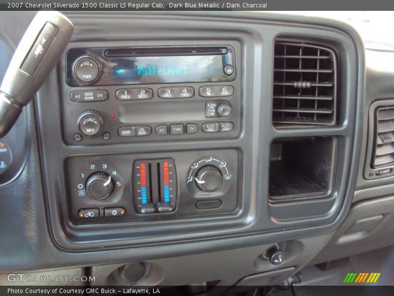 Dark Blue Metallic / Dark Charcoal 2007 Chevrolet Silverado 1500 Classic LS Regular Cab