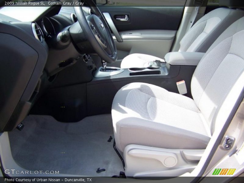 Gotham Gray / Gray 2009 Nissan Rogue SL
