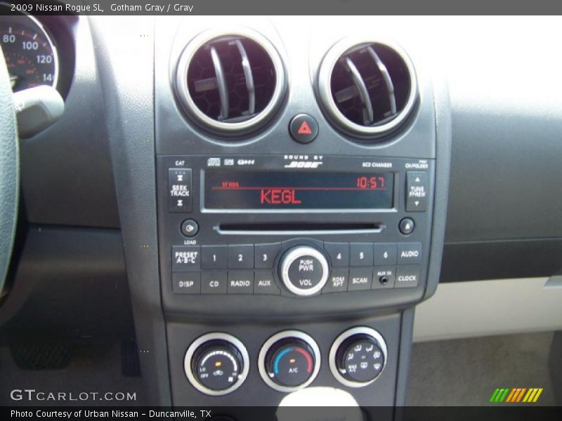 Gotham Gray / Gray 2009 Nissan Rogue SL