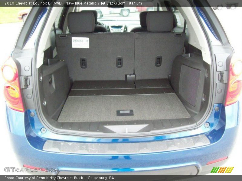 Navy Blue Metallic / Jet Black/Light Titanium 2010 Chevrolet Equinox LT AWD