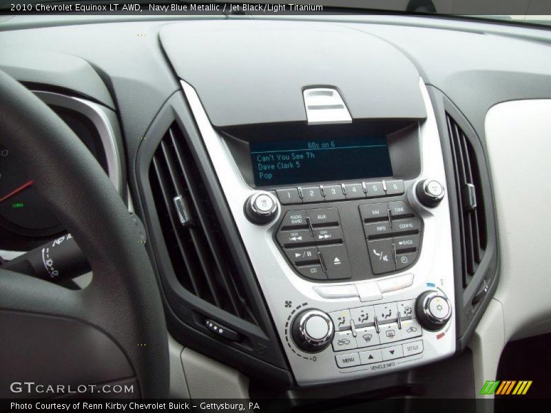 Navy Blue Metallic / Jet Black/Light Titanium 2010 Chevrolet Equinox LT AWD