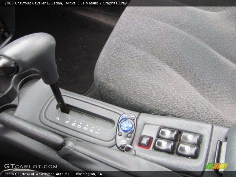 Arrival Blue Metallic / Graphite Gray 2003 Chevrolet Cavalier LS Sedan