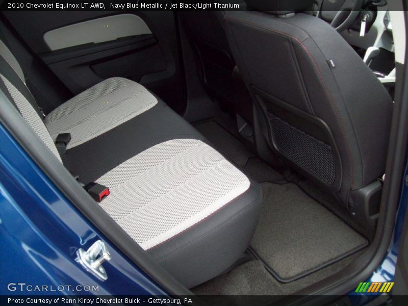 Navy Blue Metallic / Jet Black/Light Titanium 2010 Chevrolet Equinox LT AWD