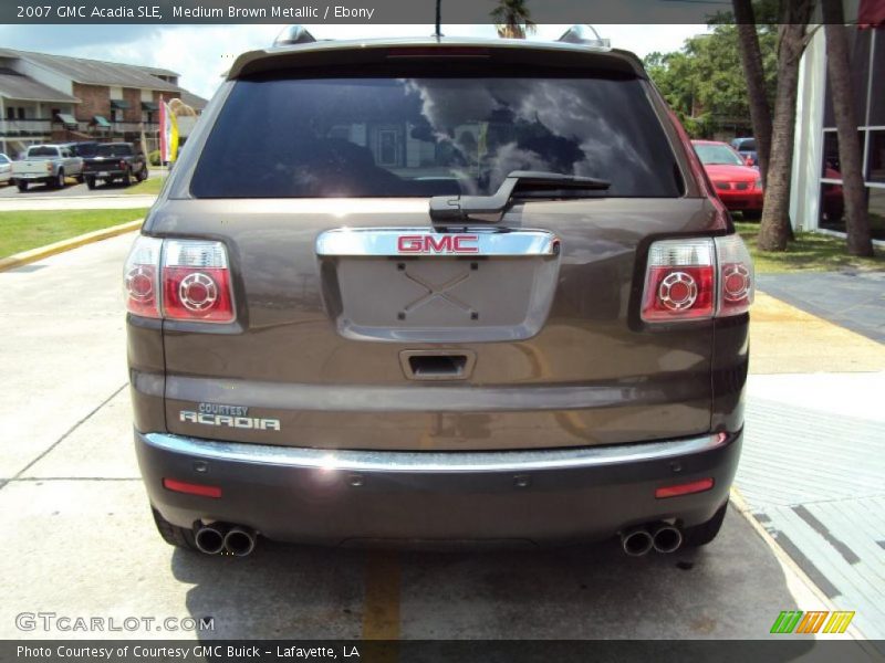 Medium Brown Metallic / Ebony 2007 GMC Acadia SLE