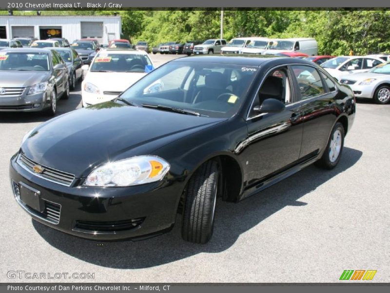 Black / Gray 2010 Chevrolet Impala LT