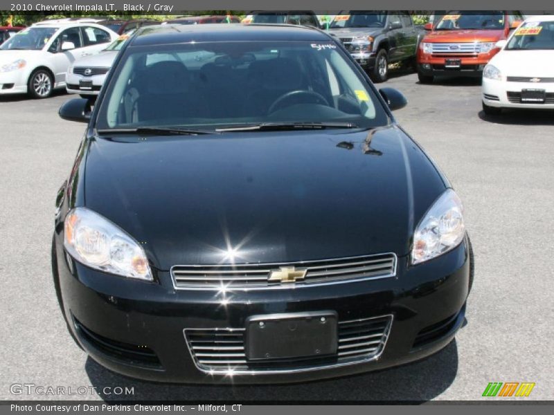 Black / Gray 2010 Chevrolet Impala LT