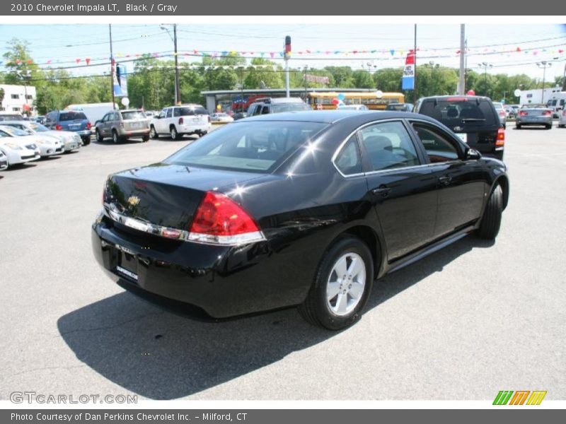 Black / Gray 2010 Chevrolet Impala LT
