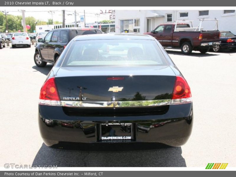 Black / Gray 2010 Chevrolet Impala LT