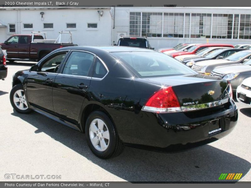 Black / Gray 2010 Chevrolet Impala LT