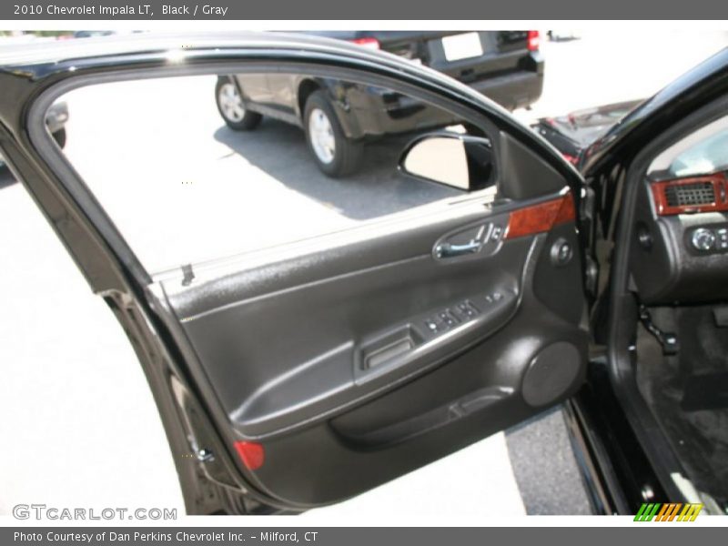 Black / Gray 2010 Chevrolet Impala LT