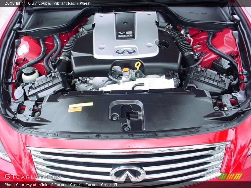 Vibrant Red / Wheat 2008 Infiniti G 37 Coupe