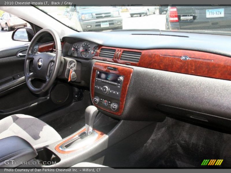 Black / Gray 2010 Chevrolet Impala LT