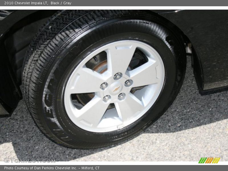 Black / Gray 2010 Chevrolet Impala LT