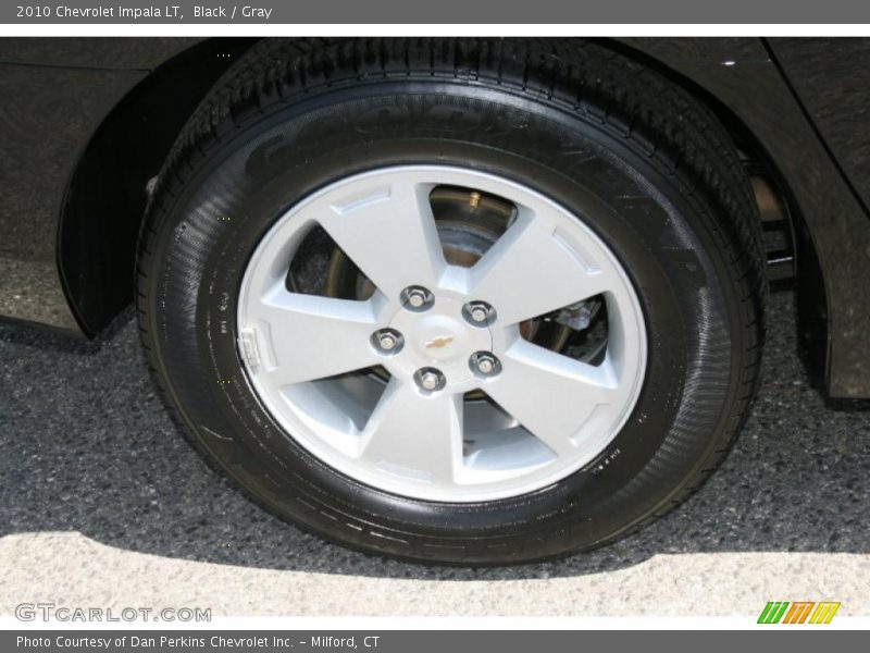 Black / Gray 2010 Chevrolet Impala LT