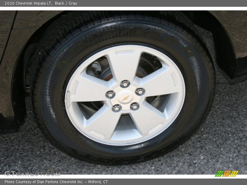 Black / Gray 2010 Chevrolet Impala LT