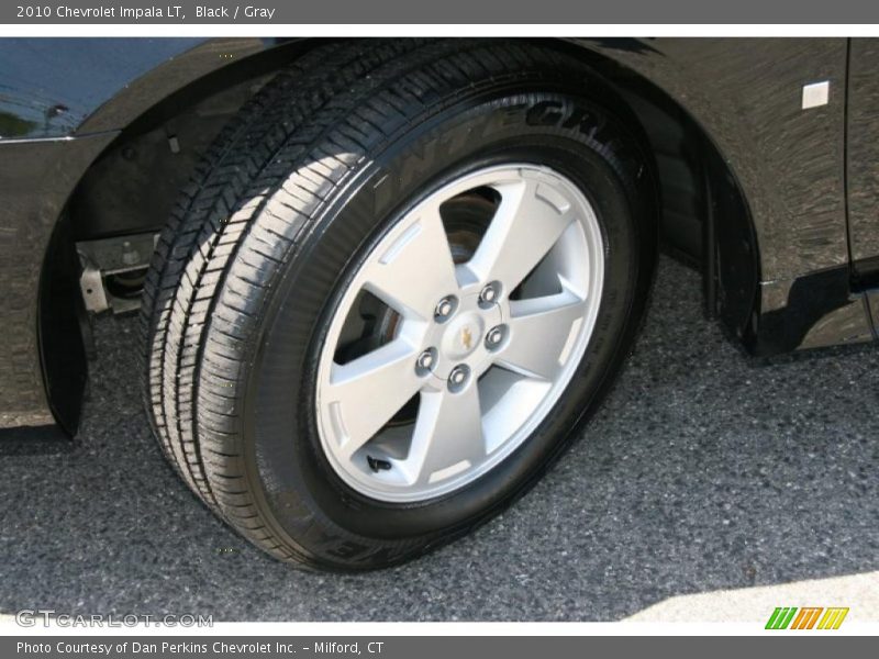 Black / Gray 2010 Chevrolet Impala LT