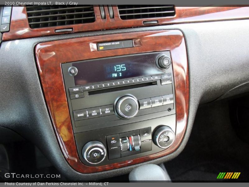 Black / Gray 2010 Chevrolet Impala LT