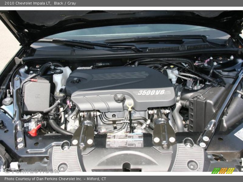 Black / Gray 2010 Chevrolet Impala LT