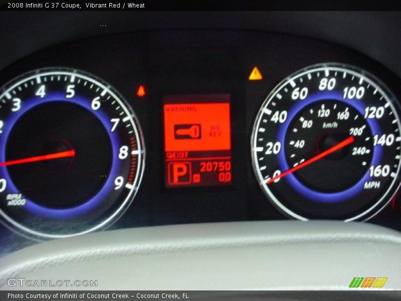  2008 G 37 Coupe 37 Coupe Gauges