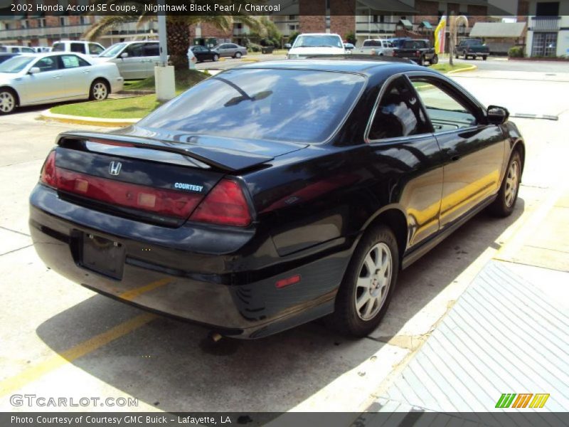 Nighthawk Black Pearl / Charcoal 2002 Honda Accord SE Coupe