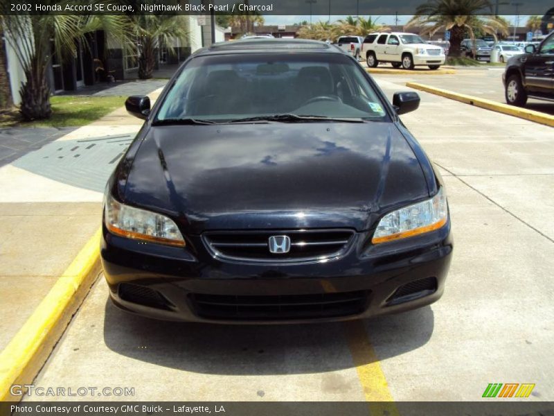 Nighthawk Black Pearl / Charcoal 2002 Honda Accord SE Coupe