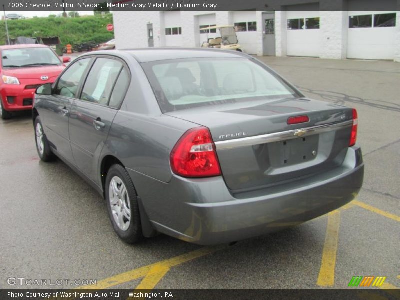 Medium Gray Metallic / Titanium Gray 2006 Chevrolet Malibu LS Sedan