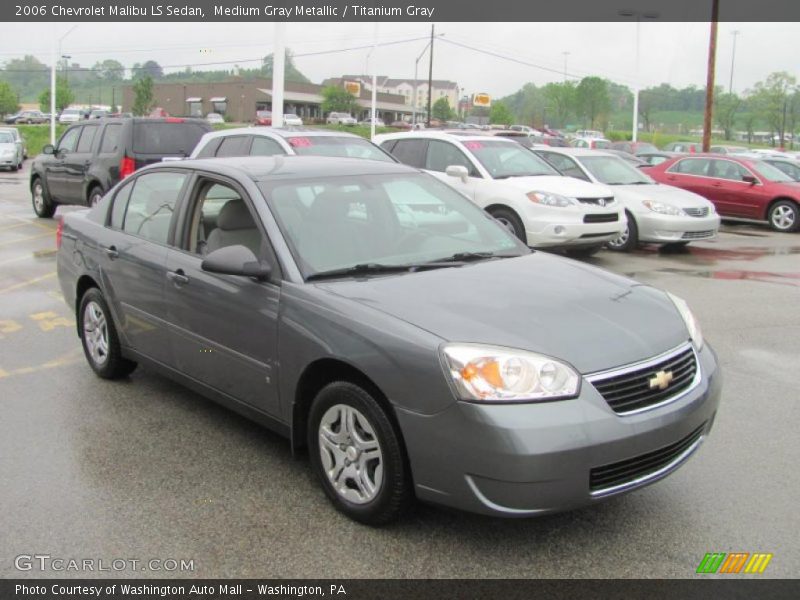 Medium Gray Metallic / Titanium Gray 2006 Chevrolet Malibu LS Sedan