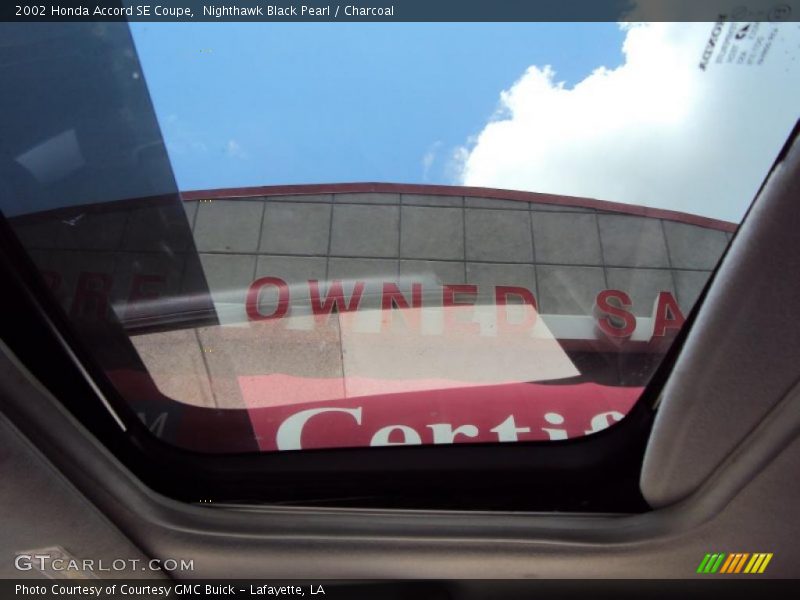 Nighthawk Black Pearl / Charcoal 2002 Honda Accord SE Coupe