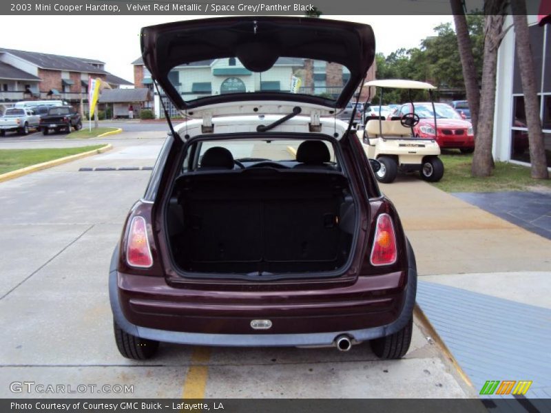 Velvet Red Metallic / Space Grey/Panther Black 2003 Mini Cooper Hardtop