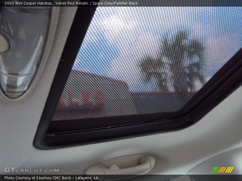 Velvet Red Metallic / Space Grey/Panther Black 2003 Mini Cooper Hardtop
