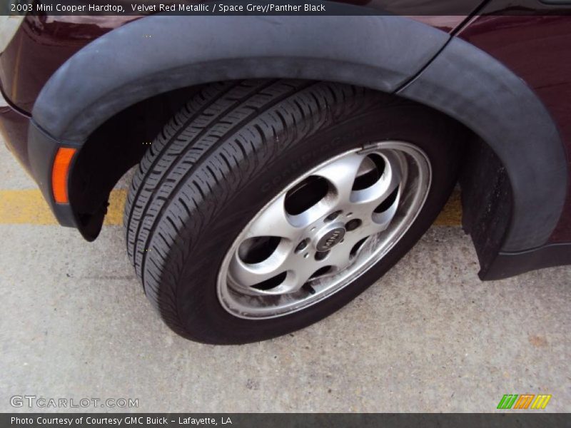 Velvet Red Metallic / Space Grey/Panther Black 2003 Mini Cooper Hardtop