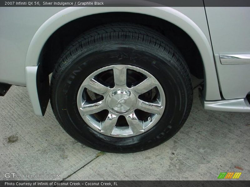 Silver Indulgence / Graphite Black 2007 Infiniti QX 56