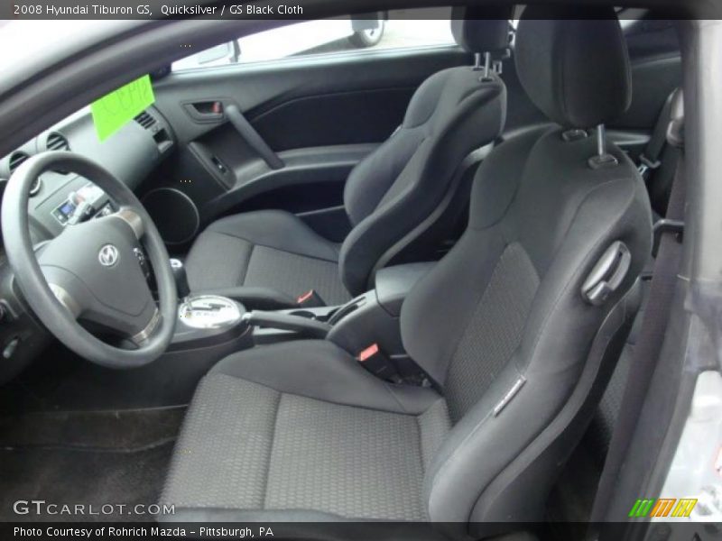 Quicksilver / GS Black Cloth 2008 Hyundai Tiburon GS