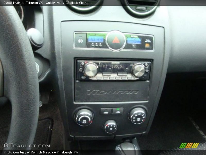 Quicksilver / GS Black Cloth 2008 Hyundai Tiburon GS