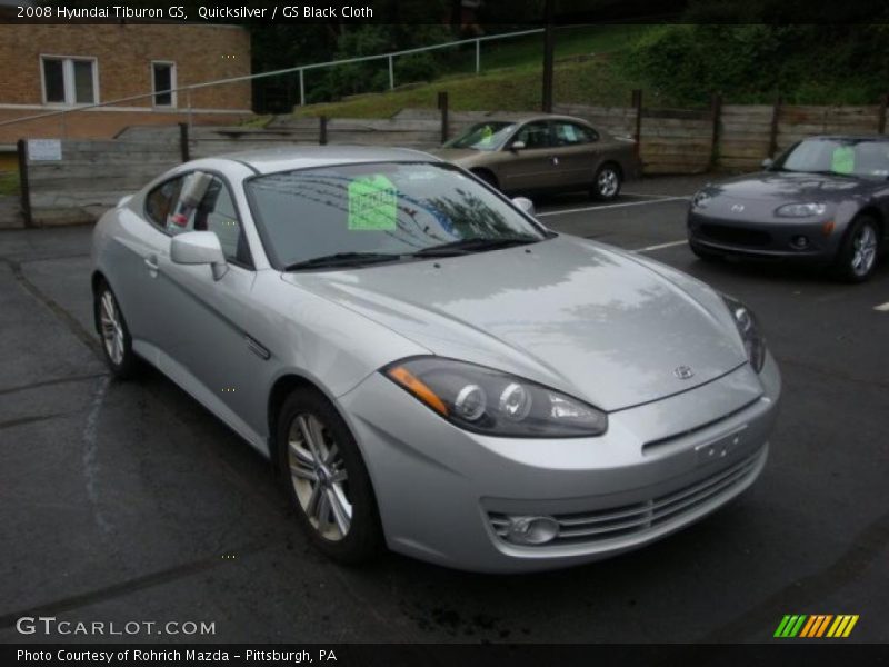Quicksilver / GS Black Cloth 2008 Hyundai Tiburon GS