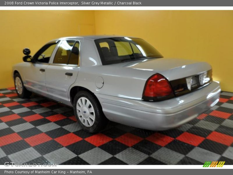Silver Grey Metallic / Charcoal Black 2008 Ford Crown Victoria Police Interceptor