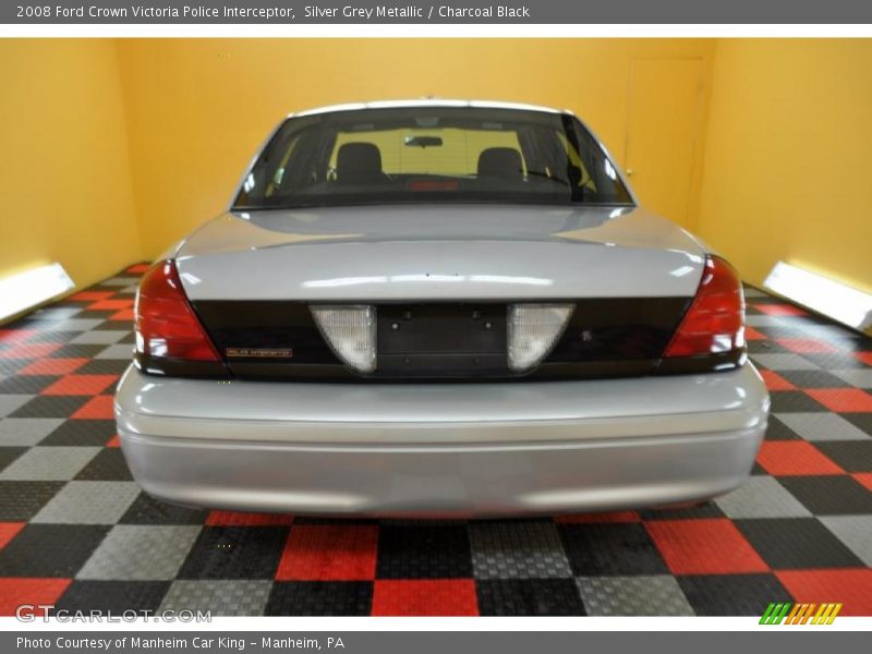 Silver Grey Metallic / Charcoal Black 2008 Ford Crown Victoria Police Interceptor