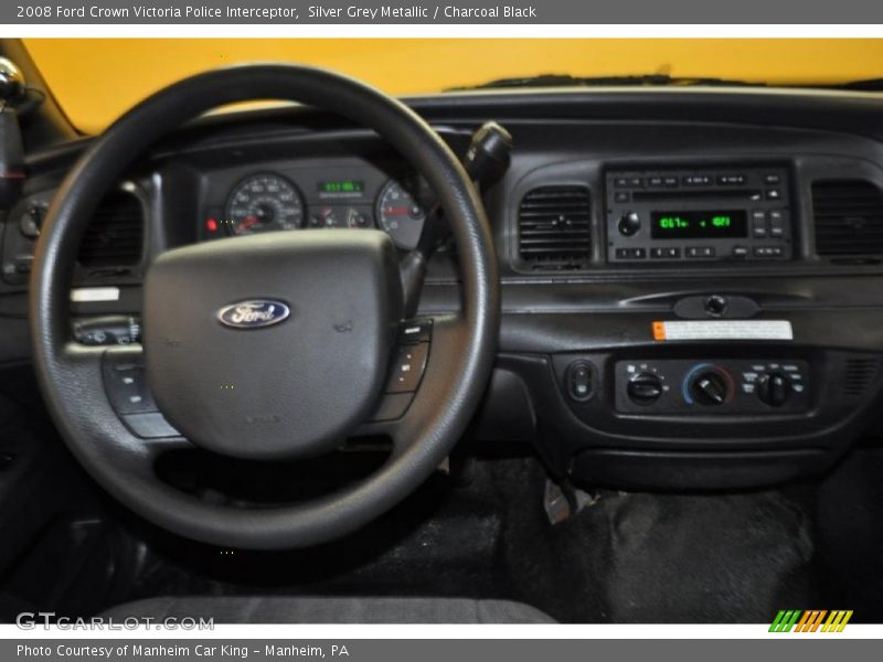 Silver Grey Metallic / Charcoal Black 2008 Ford Crown Victoria Police Interceptor