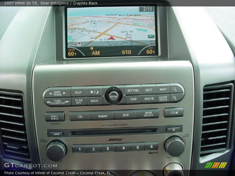 Silver Indulgence / Graphite Black 2007 Infiniti QX 56