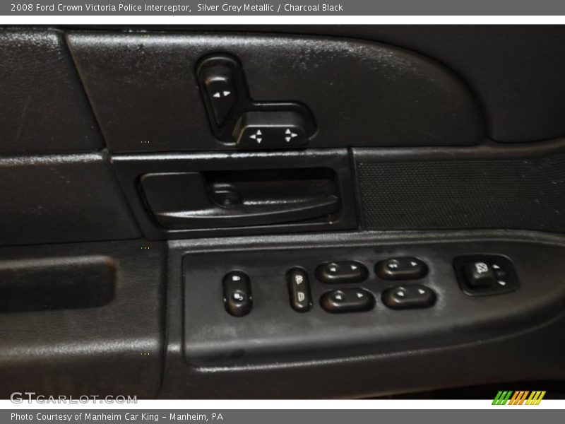 Silver Grey Metallic / Charcoal Black 2008 Ford Crown Victoria Police Interceptor