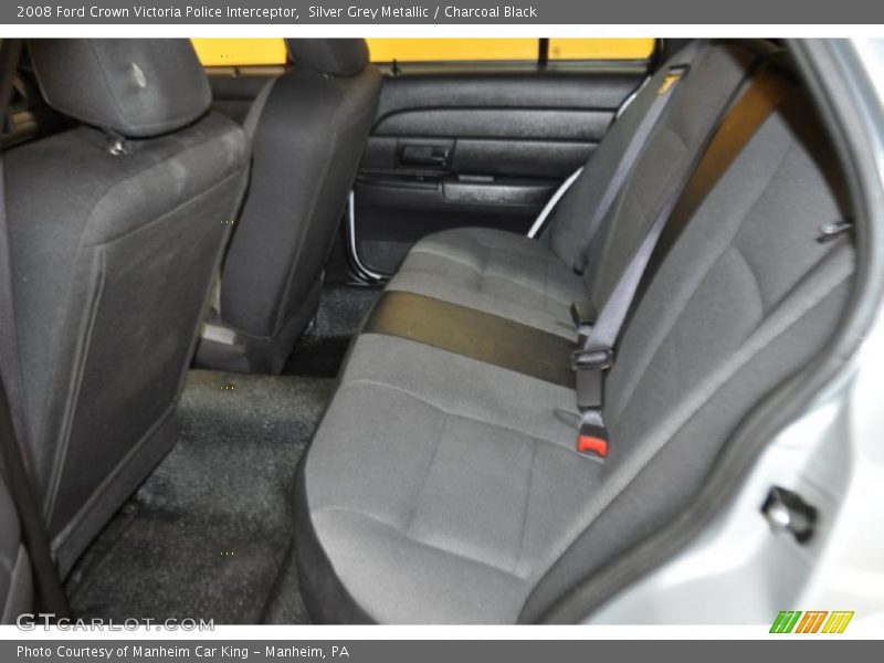 Silver Grey Metallic / Charcoal Black 2008 Ford Crown Victoria Police Interceptor