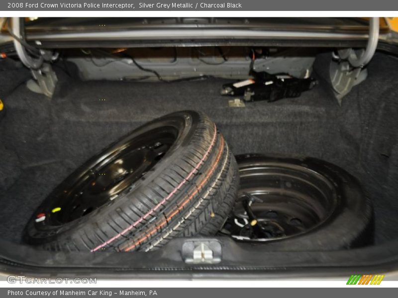 Silver Grey Metallic / Charcoal Black 2008 Ford Crown Victoria Police Interceptor