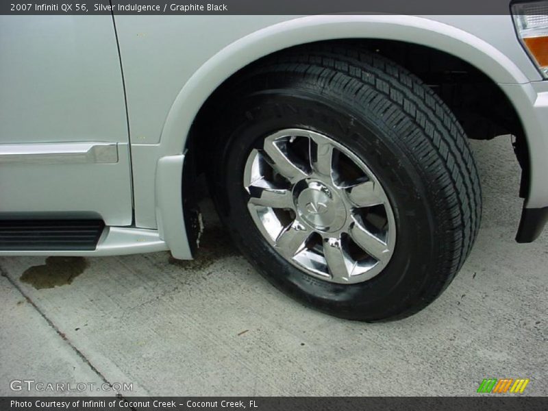 Silver Indulgence / Graphite Black 2007 Infiniti QX 56