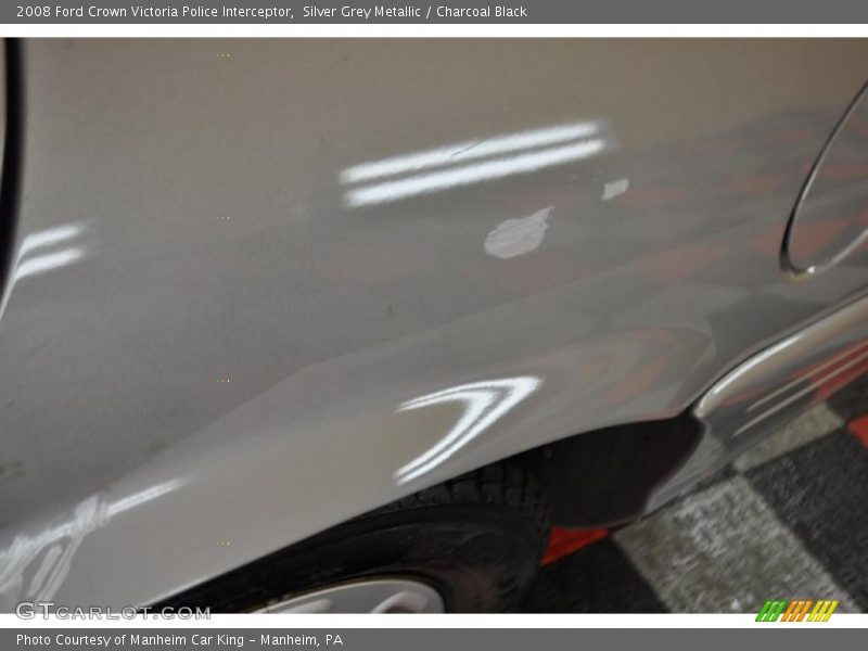 Silver Grey Metallic / Charcoal Black 2008 Ford Crown Victoria Police Interceptor