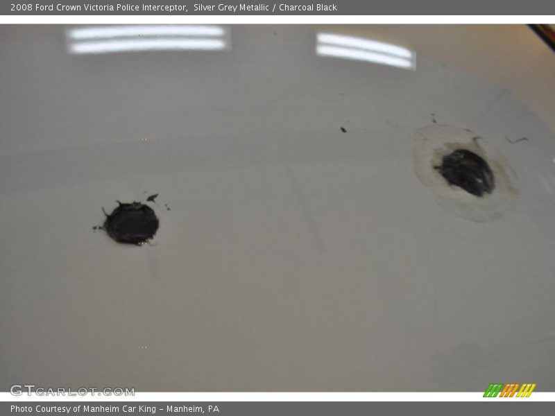 Silver Grey Metallic / Charcoal Black 2008 Ford Crown Victoria Police Interceptor