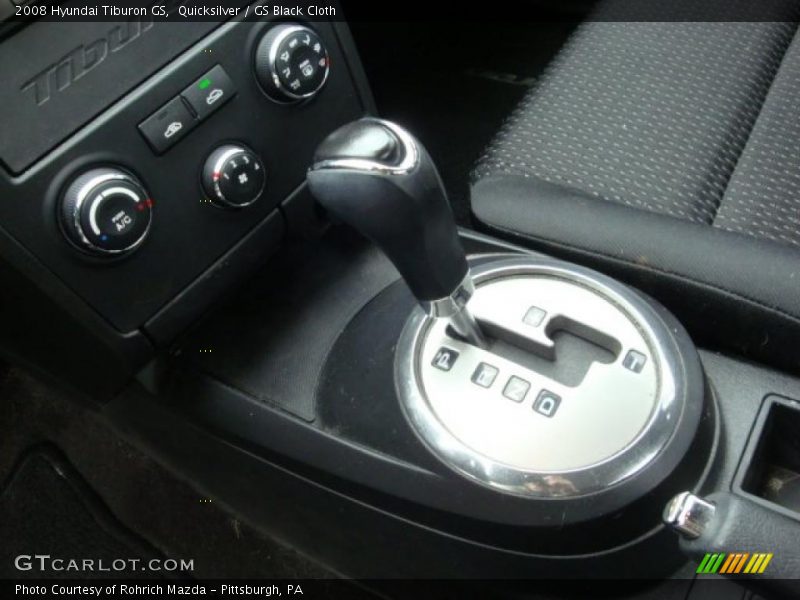 Quicksilver / GS Black Cloth 2008 Hyundai Tiburon GS